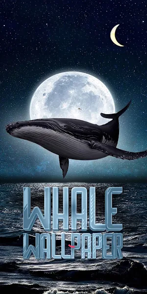 whale wallpaper Screenshot 0