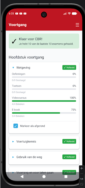 Auto Theorie Examen Oefenen 26 Screenshot 2