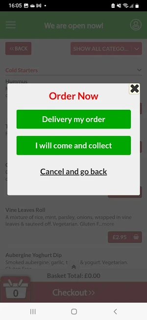 Ezme Restaurant Oakwood Screenshot 1