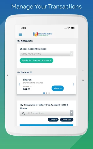 Limerick & District Credit Union Screenshot 1