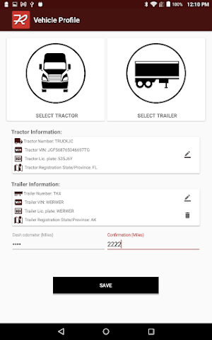 RRM ELD Screenshot 2
