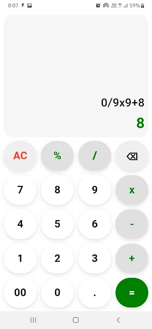 Calculator Screenshot 0