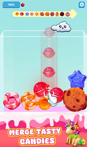 Candy Merge Puzzle Game Screenshot 0