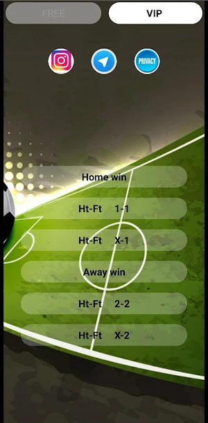 HT-FT Daily soccer predictions Screenshot 1