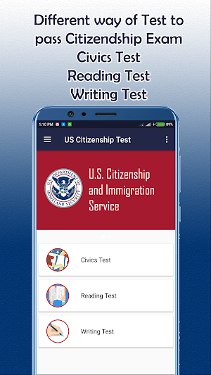 US Citizenship Test for USCIS : Immigration Screenshot 3