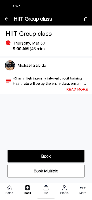MFITNESS Screenshot 2