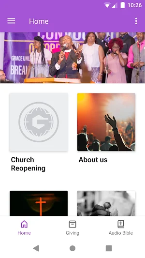 Grace Unlimited International Screenshot 0