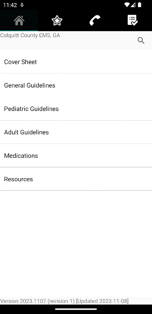 Colquitt Co. EMS Protocols Screenshot 0
