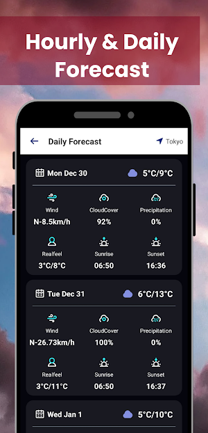 Echo Weather - Radar  Forecast Screenshot 1