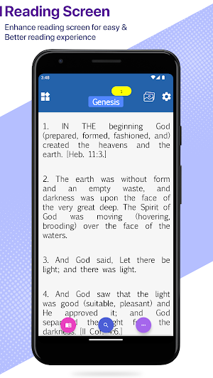 Amplified Bible Commentary Screenshot 0