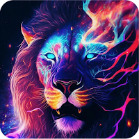 Neon Animals Walllaper