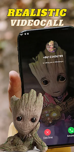 Fake call from the Mandalorian Screenshot 0