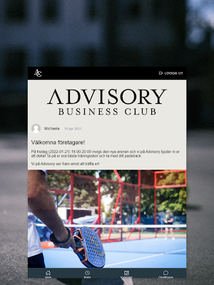 Advisory Business Club Screenshot 3