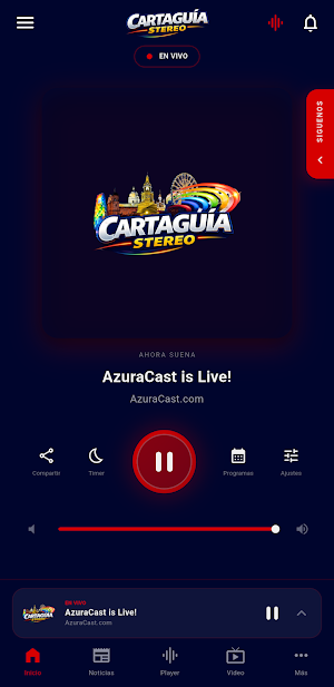Cartaguía Stereo Screenshot 1