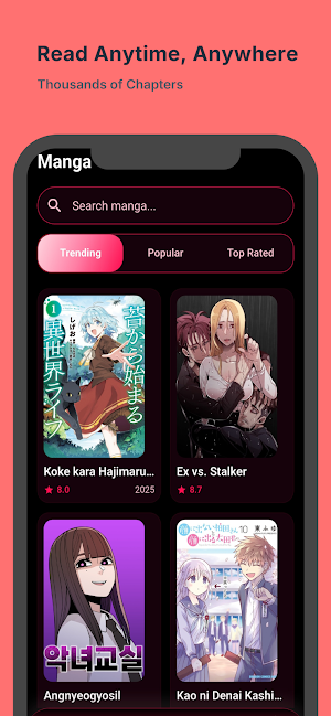 Manga Galaxy : Manga & Manhwa Screenshot 2
