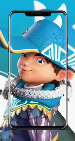 Wallpaper Boboi-boy 4K Galaxy Screenshot 0