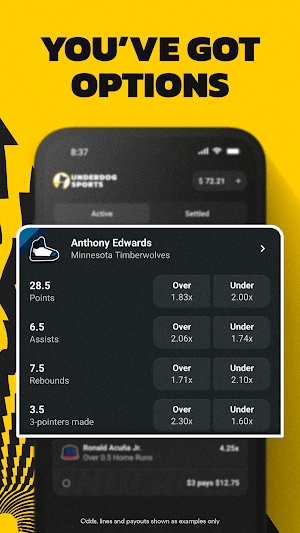Underdog Sports Screenshot 1