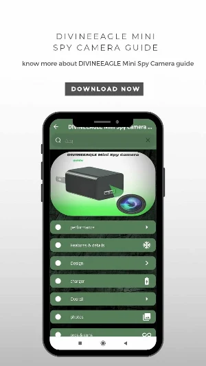 DIVINEEAGLE Mini Spy Cam guide Screenshot 1