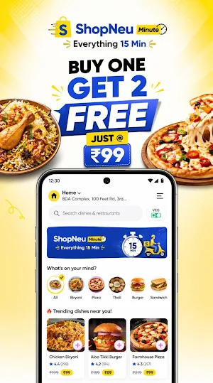 ShopNeu: Food & Grocery App Screenshot 1