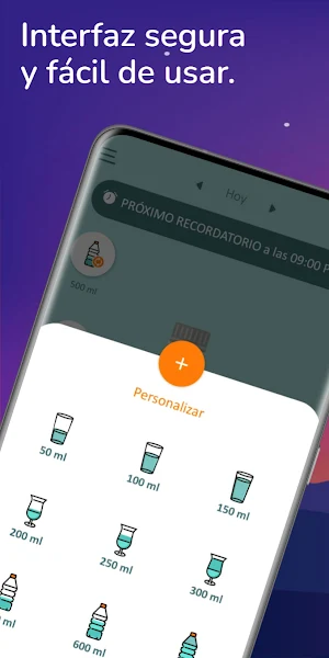 Recordatorio de Agua y Hidrata Screenshot 0