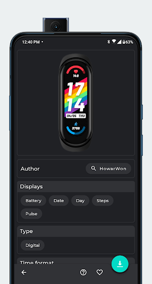 Mi Band 9 Watch Faces Screenshot 1