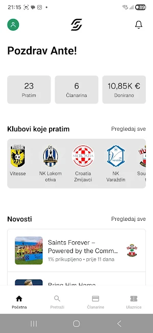 Sportify Screenshot 0