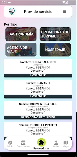 Travel La Paz. Screenshot 1