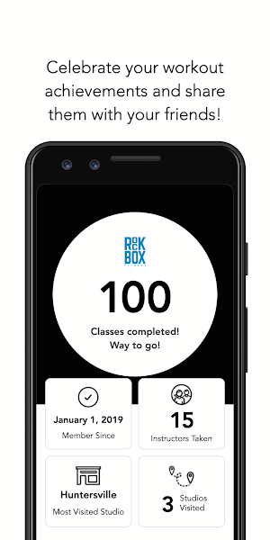 RockBox Fitness Member App Screenshot 3
