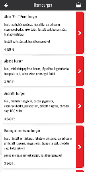 Formula Ételbár Screenshot 1