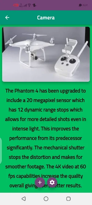 Dji phantom 4 Guide screenshot 5