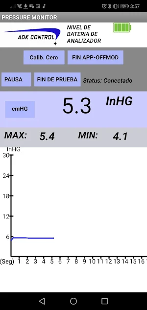 Vacuum Analyzer AD70V Screenshot 2