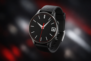 Dark Analog Watch Face Screenshot 1
