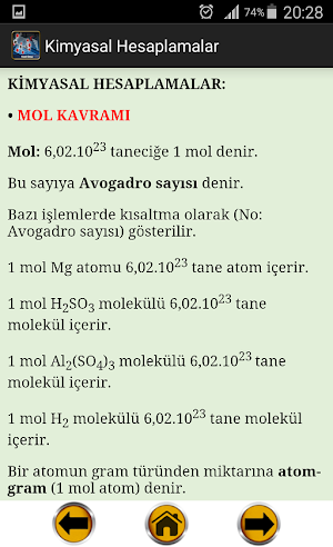 Mobil Kimya Screenshot 2