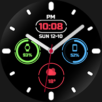 Nighty Hybrid 04 - watch face