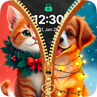 Zipper Lock Screen - Zip Lock
