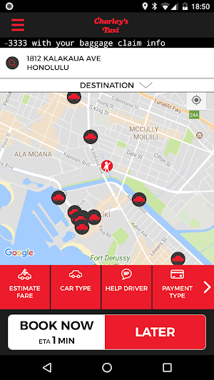 Charley's Taxi Honolulu Screenshot 0