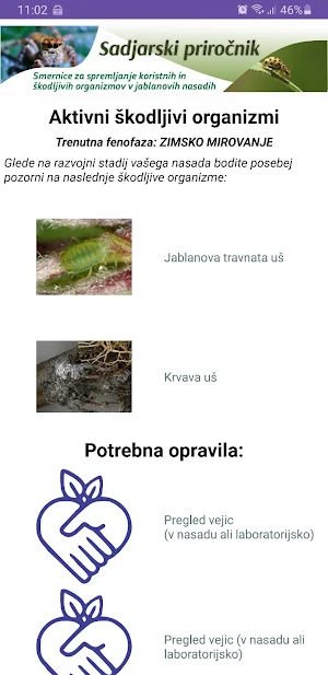 e-priročnik za sadjarje Screenshot 1