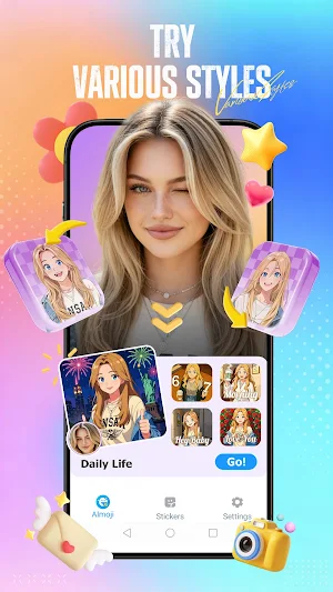 AImoji – AI Sticker Studio Screenshot 1