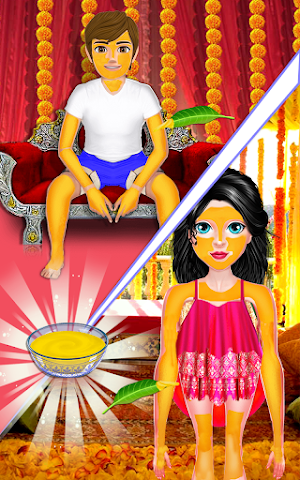 Indian Bride Stylist Dressup & Beauty Makeup Game Screenshot 1
