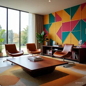 Mid-Century Modern Wallpaper Screenshot 3