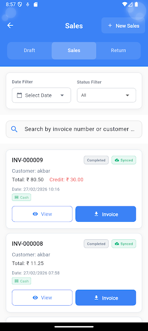 360Solve VanSales Screenshot 3