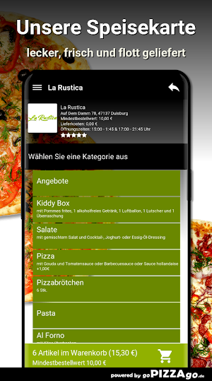 La Rustica Duisburg Screenshot 3
