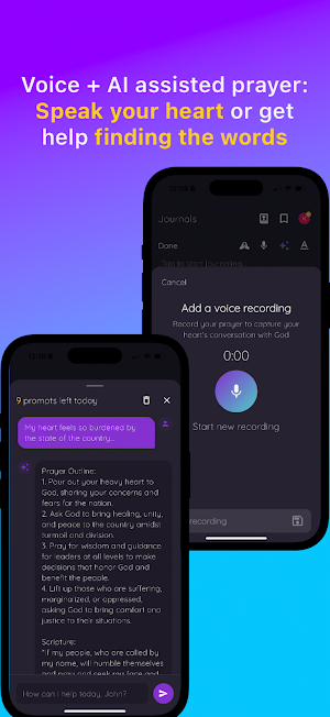 Steadfast Prayer Journal Screenshot 3