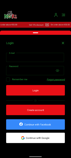 Minori Sushi Noodlebox Screenshot 1