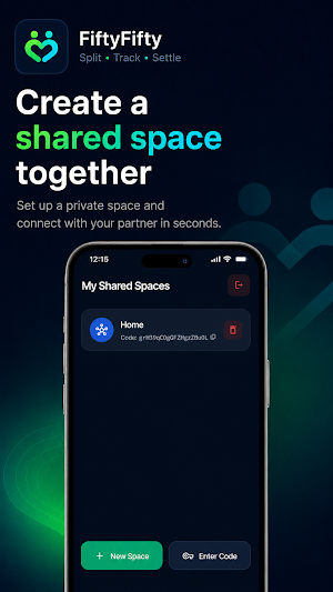 FiftyFifty: Split Expenses Screenshot 1