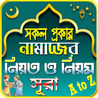 সকল প্রকার নামাজের নিয়ত ও নিয়ম