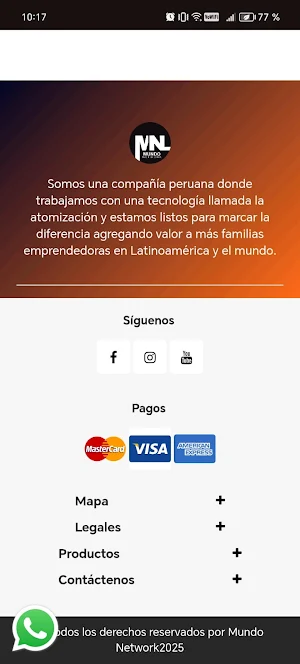 Mundo Network Screenshot 3