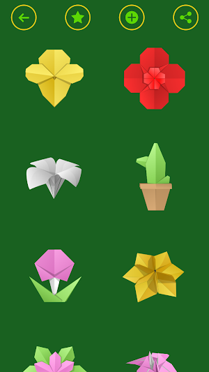 Origami Flowers and Plants Screenshot 2