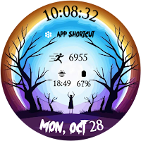 Halloween Twilight Watch Face