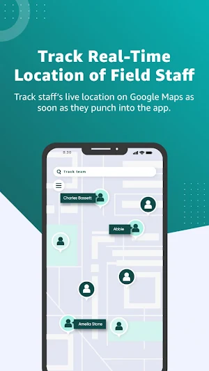7Sales | Manage Field Staff Screenshot 1